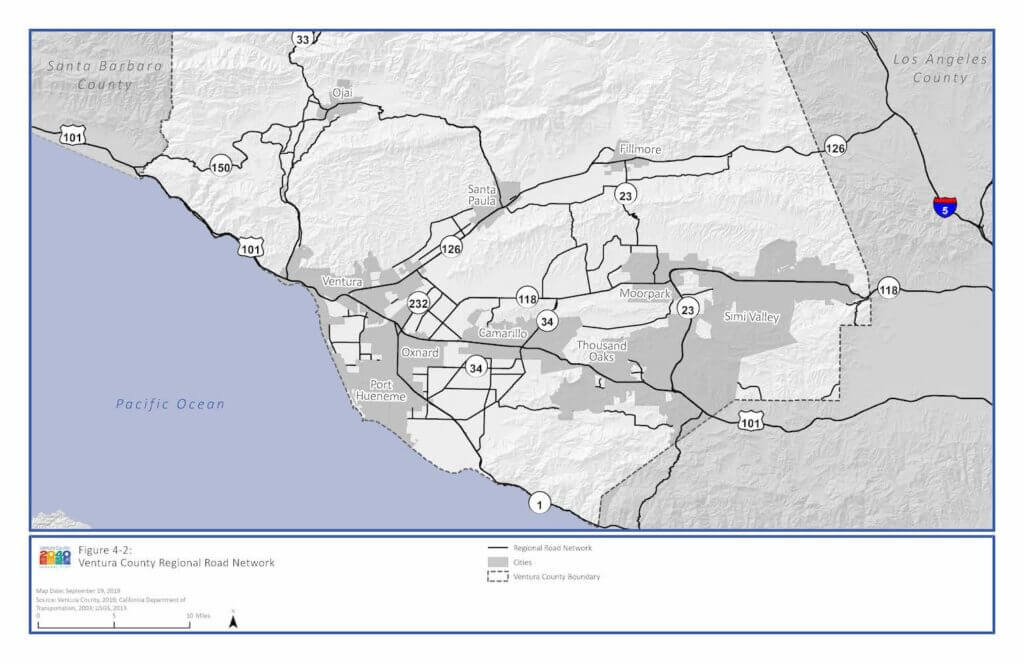 Ventura County Regional Road Network