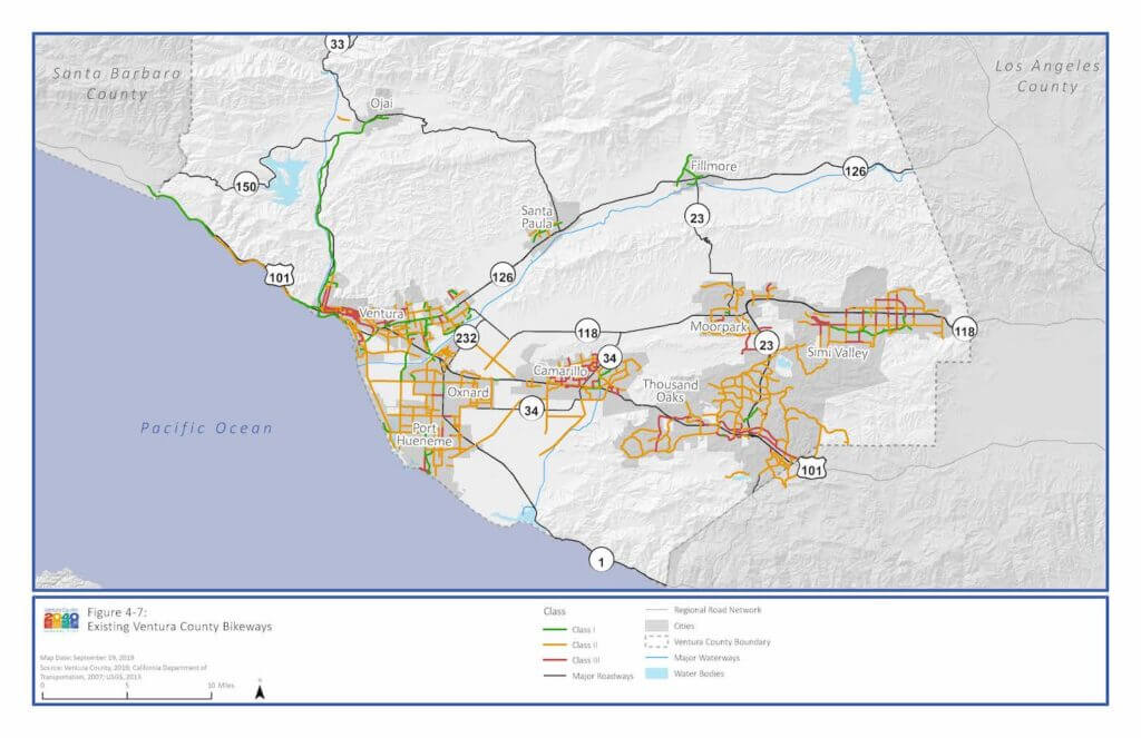 Existing Ventura County Bikeways